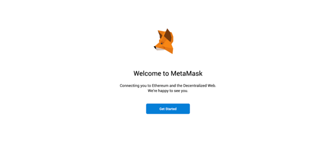 Metamask介绍屏幕