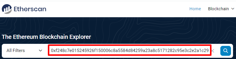 Etherscan 区块链浏览器